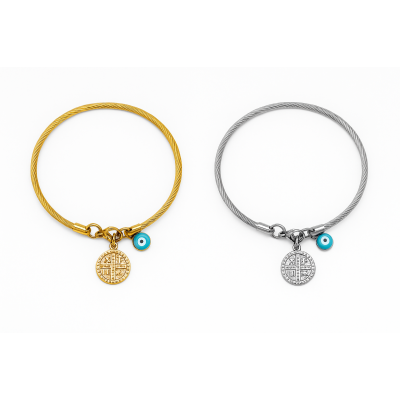 Βραχιόλι Κωσταντινάτο Με Μάτι